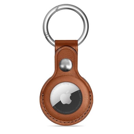 Tech-Protect Natural Fit puzdro na Apple AirTag 1 / 2, hnedé
