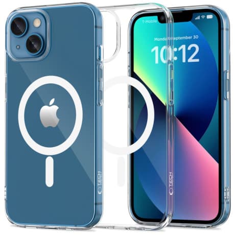 Tech-Protect FlexAir MagSafe kryt na iPhone 13 mini, priesvitný