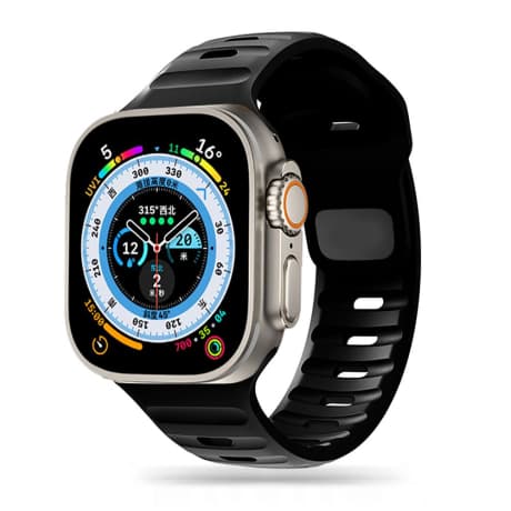 Tech-Protect Iconband Line remienok na Apple Watch 44/45/49mm, black