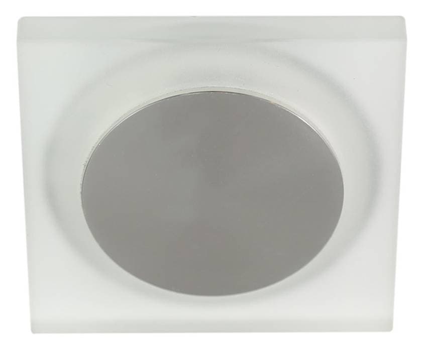LED stropné svietidlo 1W 230V štvorcové matné sklo SS-29