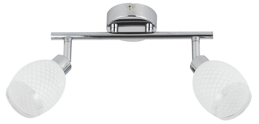 Stropná lampa 2xG9 37cm GERNET chróm