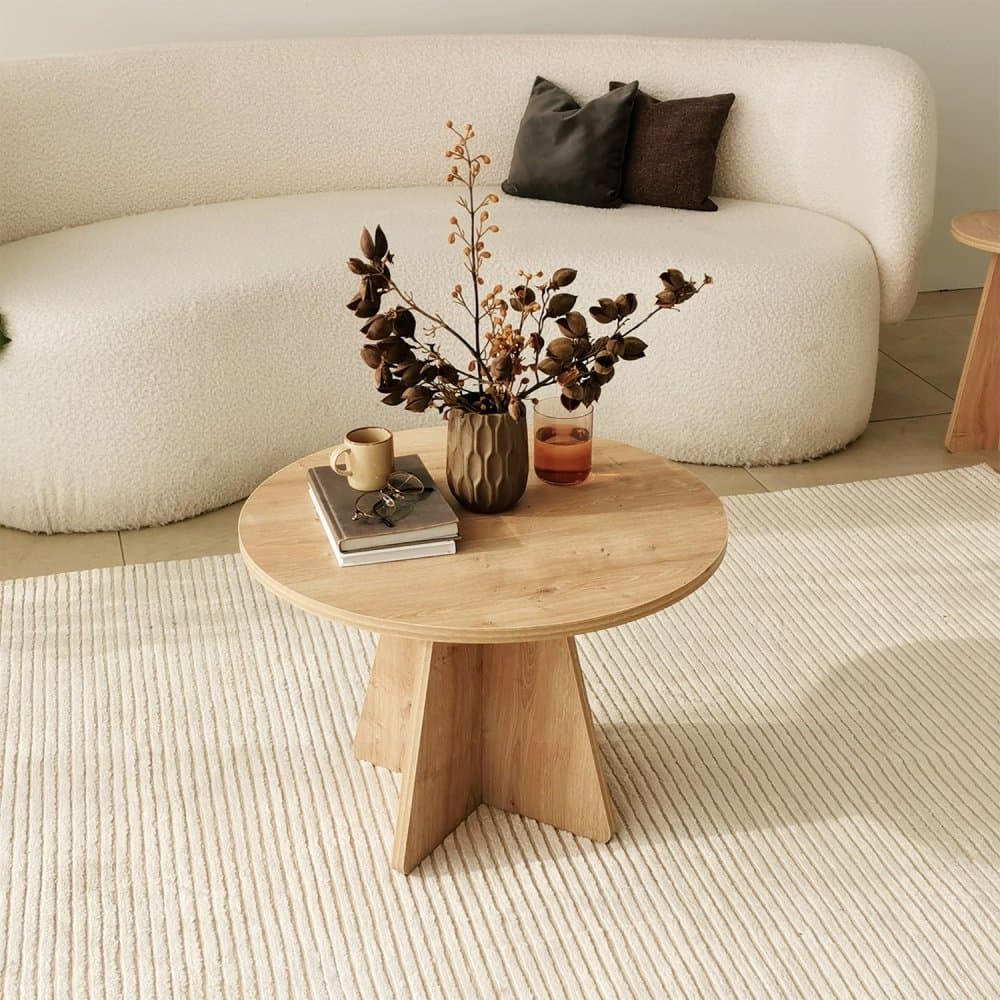 Konferenčný stolík Mushroom - Sapphire Oak