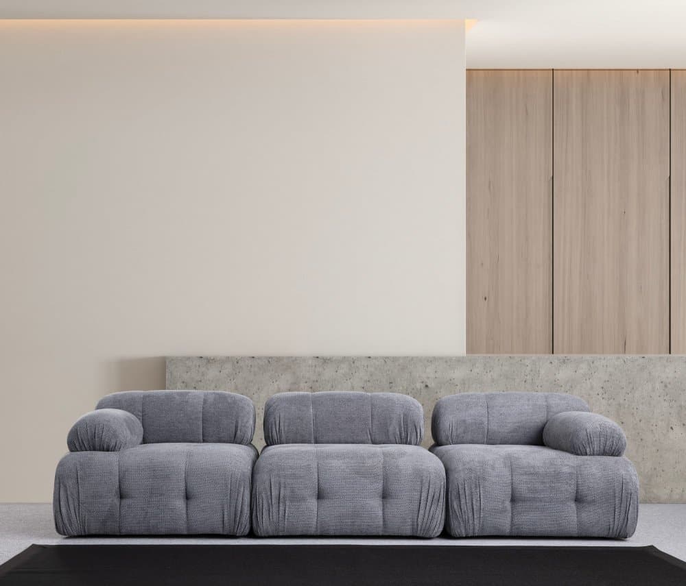 Trojmiestna pohovka Petite 3 - Grey
