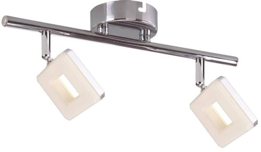Nástenná lampa s LED pásikom 2X5W chróm CYNTHIA