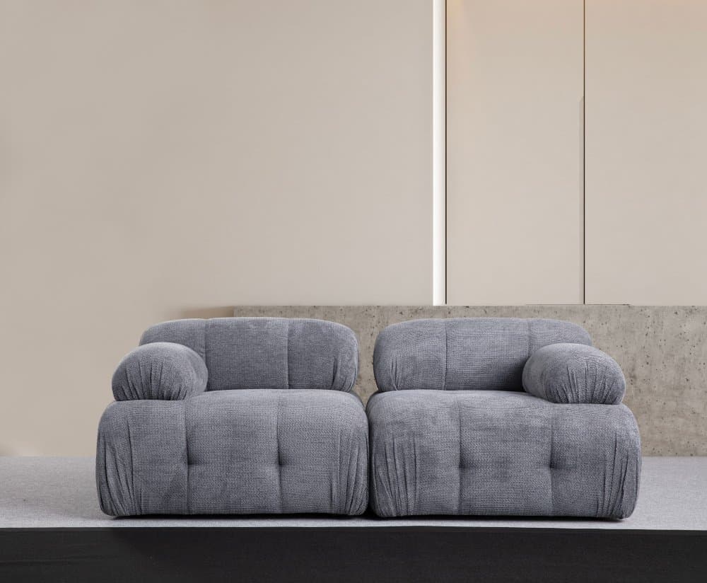 Dvojmiestna pohovka Petite 2 - Grey
