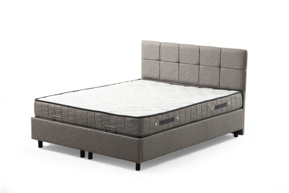 Rám manželskej postele s čelom Vitalia 140 x 200 - Light Grey