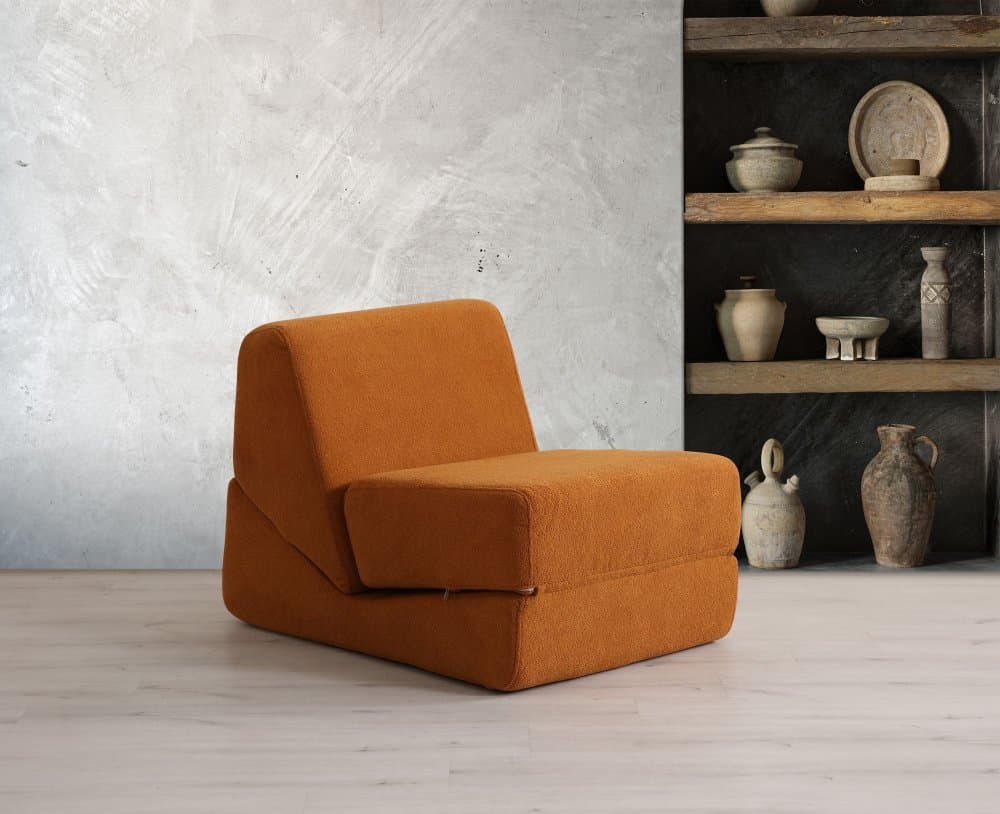 Rozkladacie kreslo Origami Convertable - Matte Orange