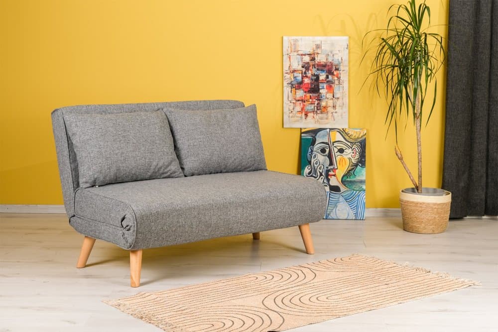 Dvojmiestna rozkladacia pohovka Folde 2-Seater - Light Grey