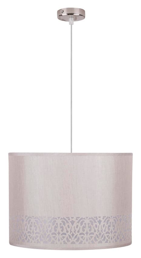 Závesná stropná lampa 1X60W krémová ARABESCA