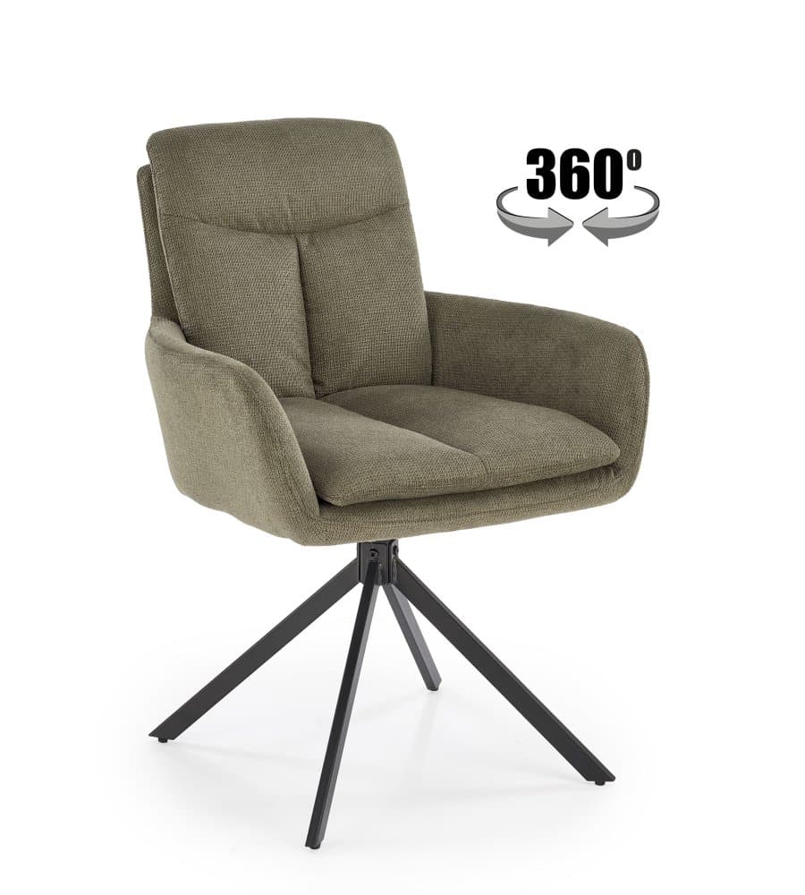 Otočné jedálenské kreslo K536 Halmar