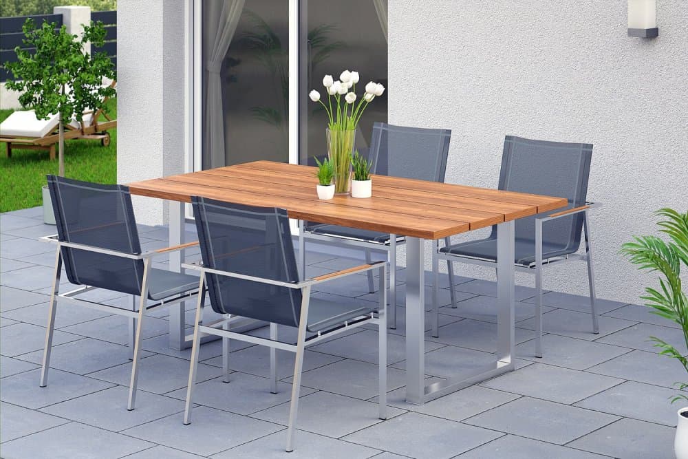 Záhradný jedálenský set 4+1 D4932 Dekorhome
