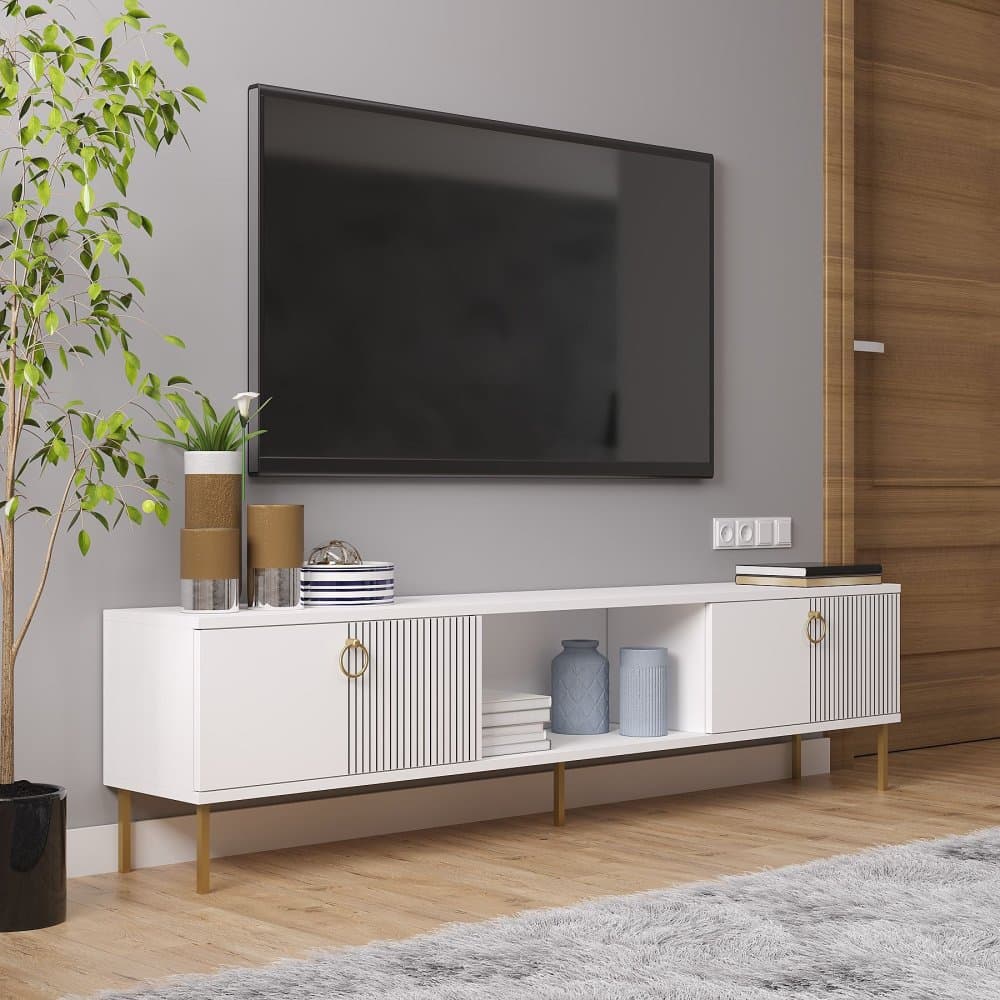 TV stolík Paye - White