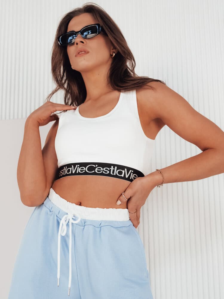 Dámsky top SUNSEL biely RY2416