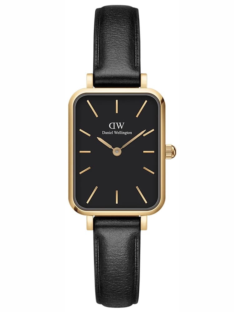 Dámske hodinky Daniel Wellington Quadro lisované Sheffield Gold 20mm DW00100560 s krabičkou