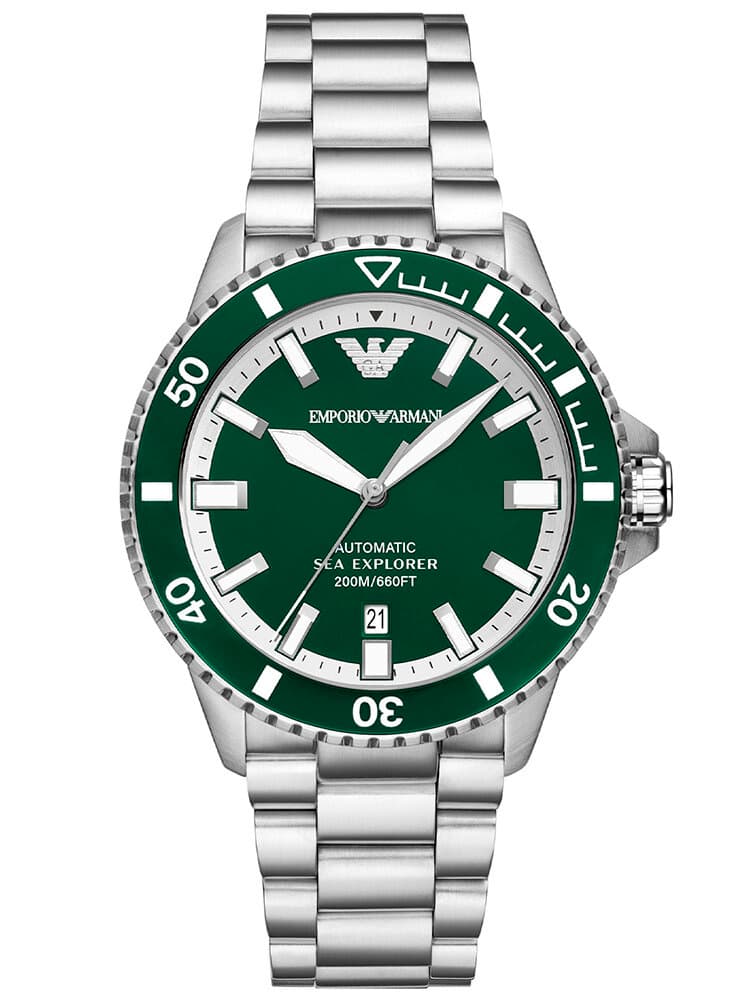 EMPORIO ARMANI AR60080 Sea Explorer AUTOMATICKÉ PÁNSKE HODINKY (zi110b) + BOX