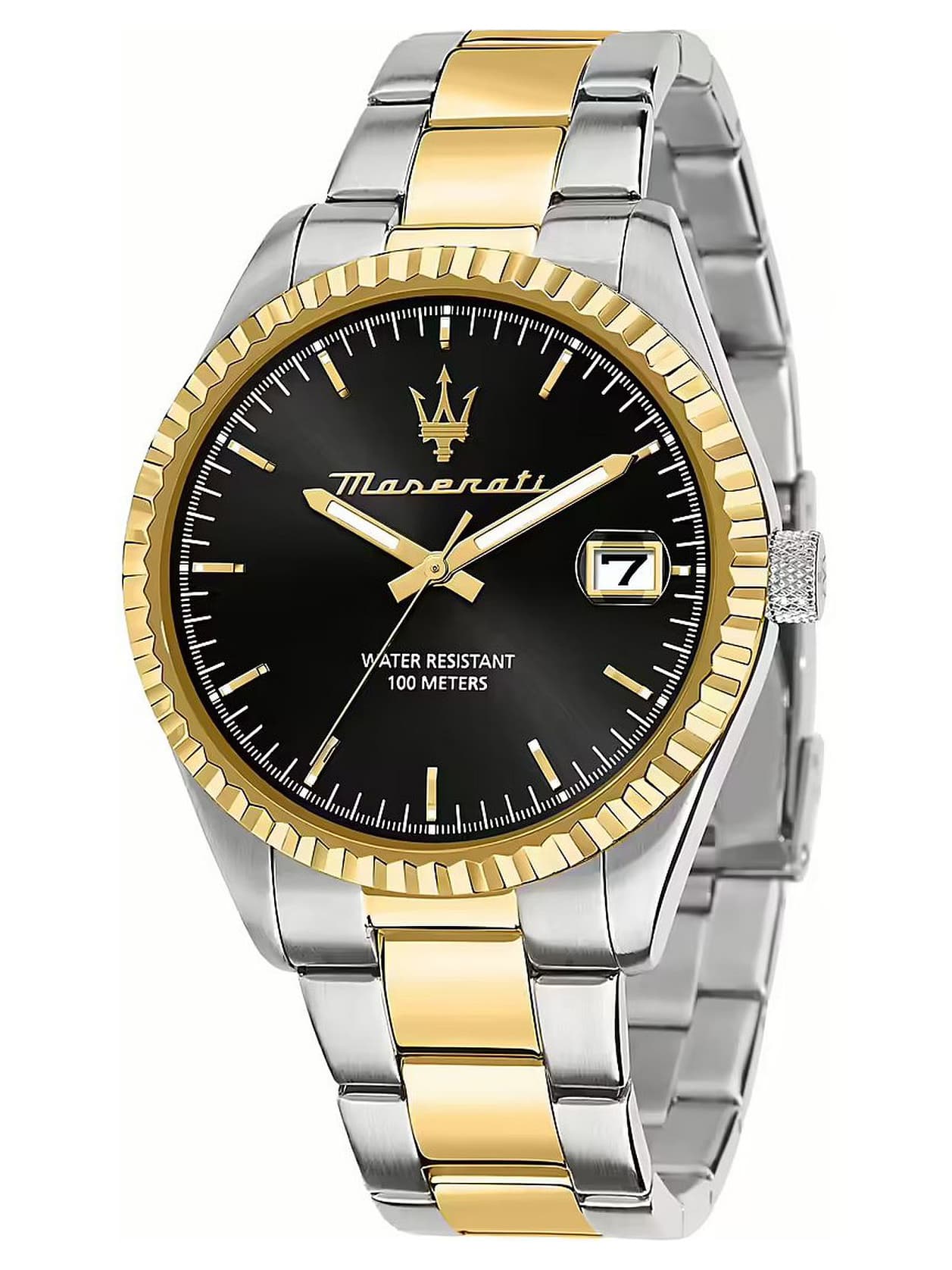 Pánske hodinky Maserati Competizione R8853100042 strieborno-zlaté