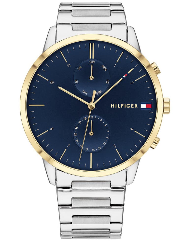 PÁNSKE HODINKY TOMMY HILFIGER 1710408 HUNTER (zf119b) + KRABIČKA