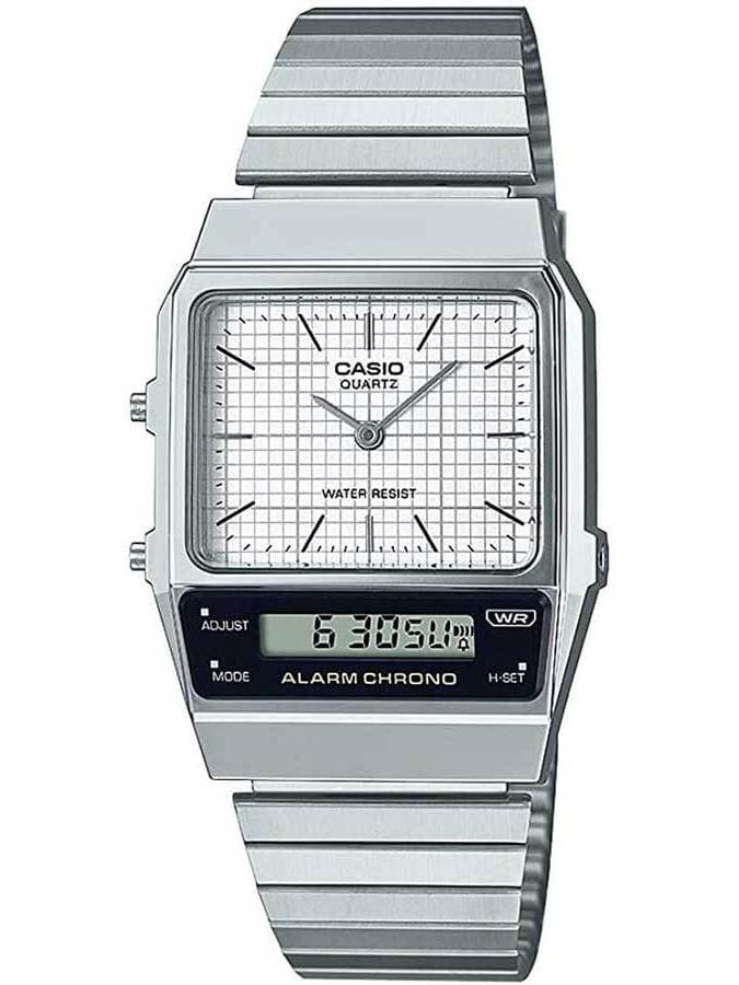Dámske hodinky Unisex Casio Vintage Dual Time AQ-800E-7A s krabičkou