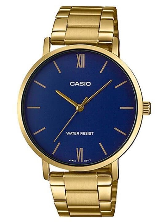 Pánske hodinky Casio MTP-VT01G-2B + krabička