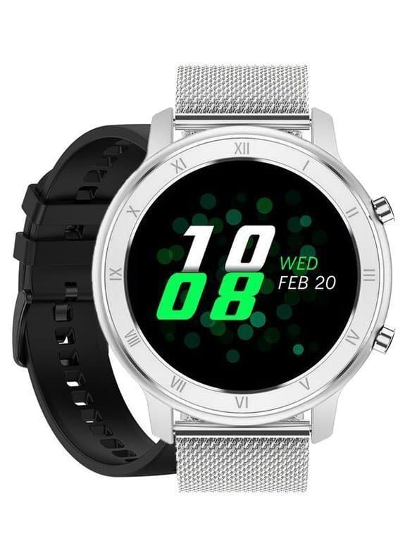 SMARTWATCH UNISEX Pacific 17-3 Remienok - silver (sy010c)