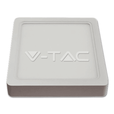 Svietidlo LED 22W, 4000K, 2200lm, IP20, 120°, Al-biela, KTS-LP, 235x235, VT-1422SQ (V-TAC)