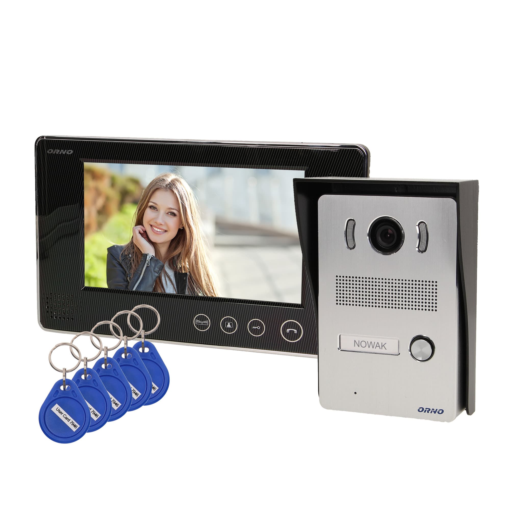 Single family videodoorphone ARX N, 7"