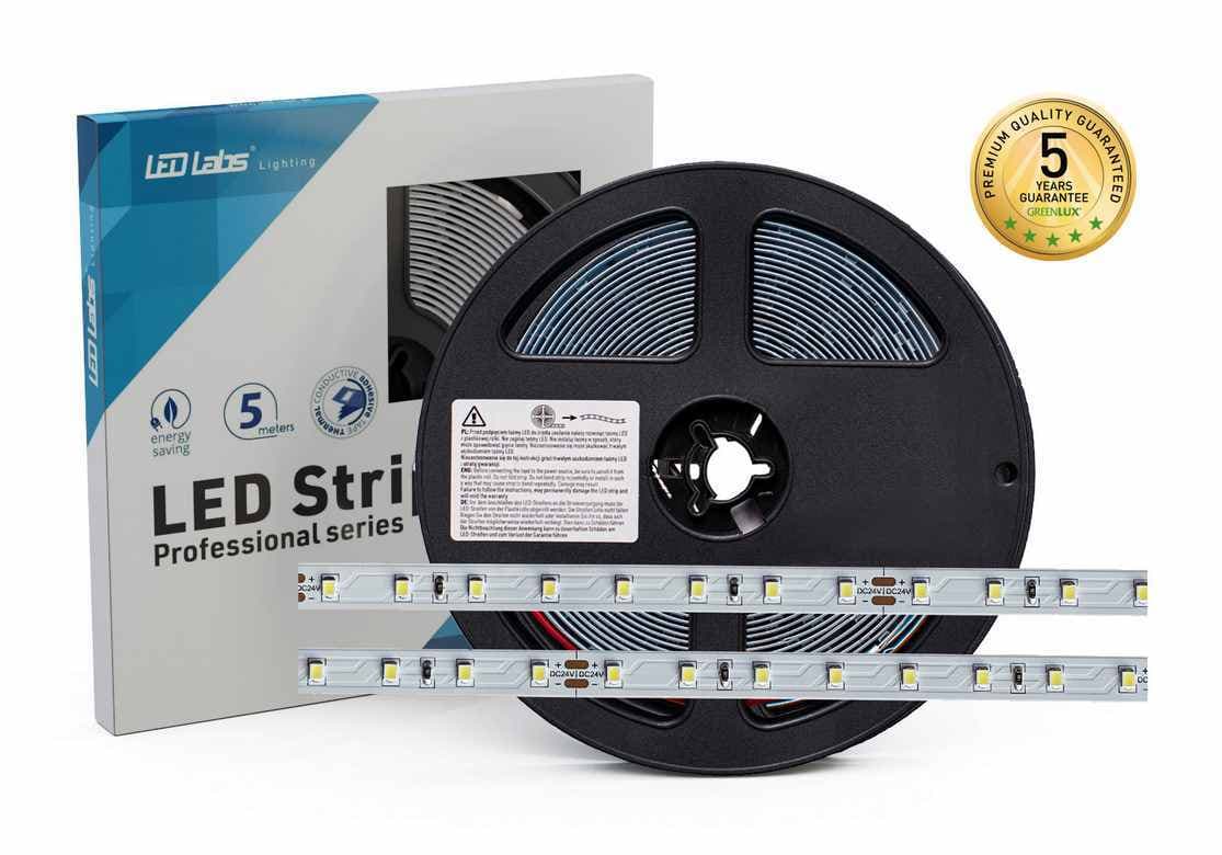 LED STRIP 64LED/6,5W/m IP20 NW 24V 5m (*5m=1pcs) 860 lm/m - LED pásek
