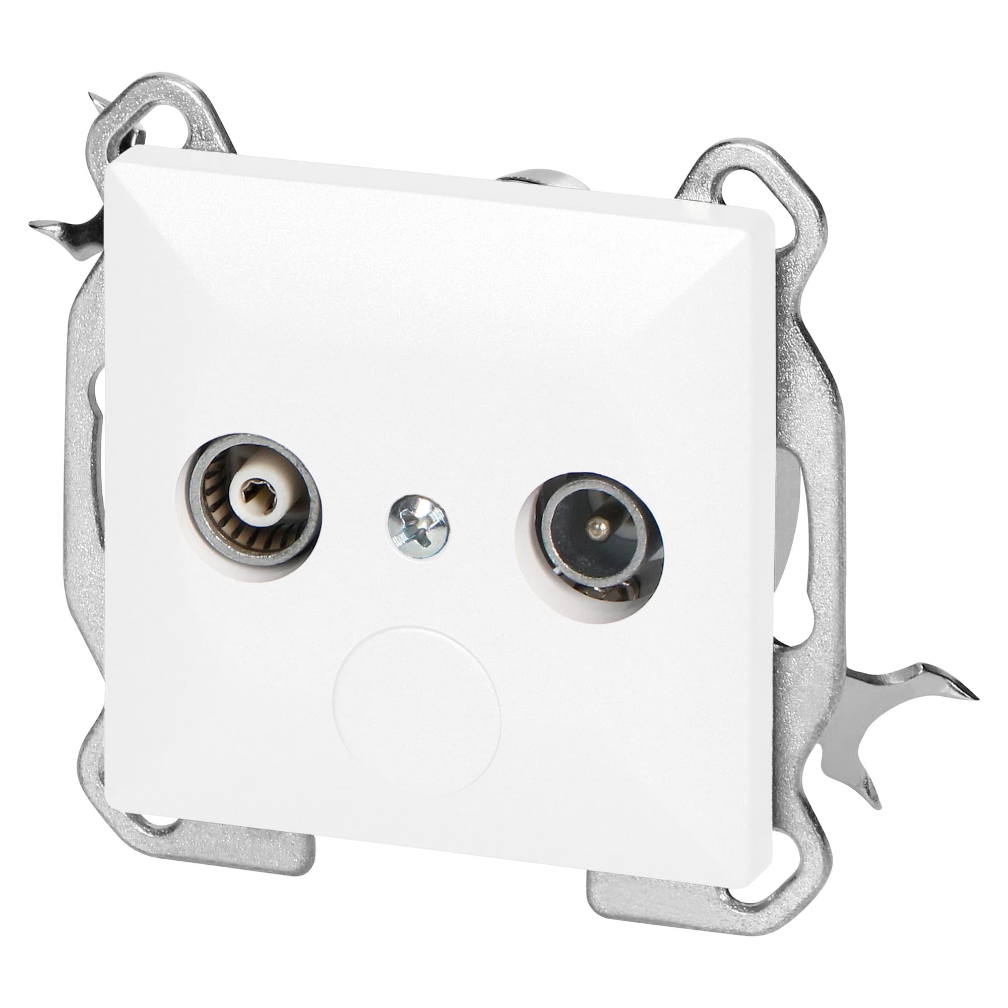 RTV end socket 1,5 db Pearl, 1,5dbt, GAP-P/K, white