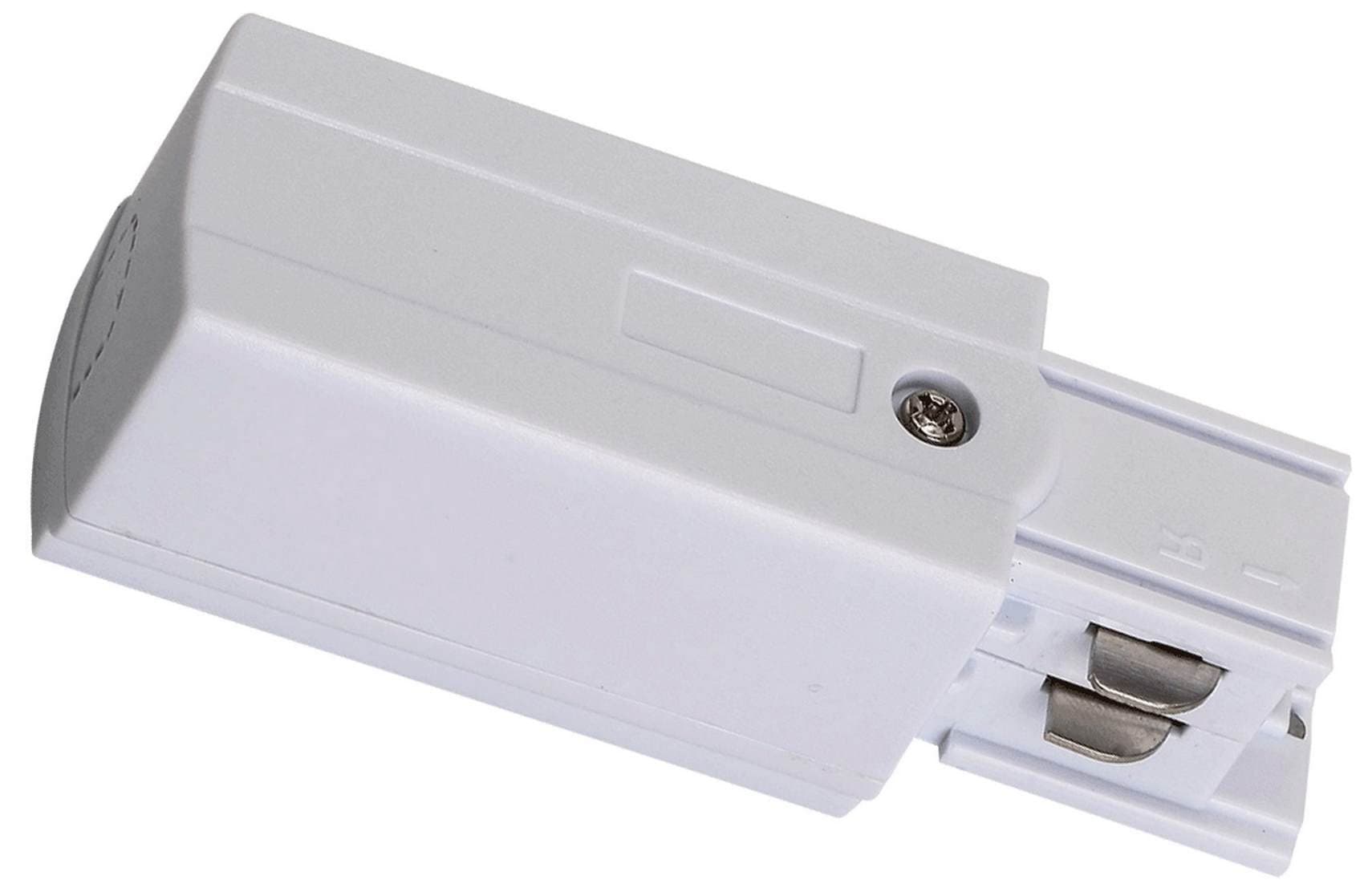 TRACK POWER CONNECTOR P-R 4W WHITE - Napájecí konektor lišt