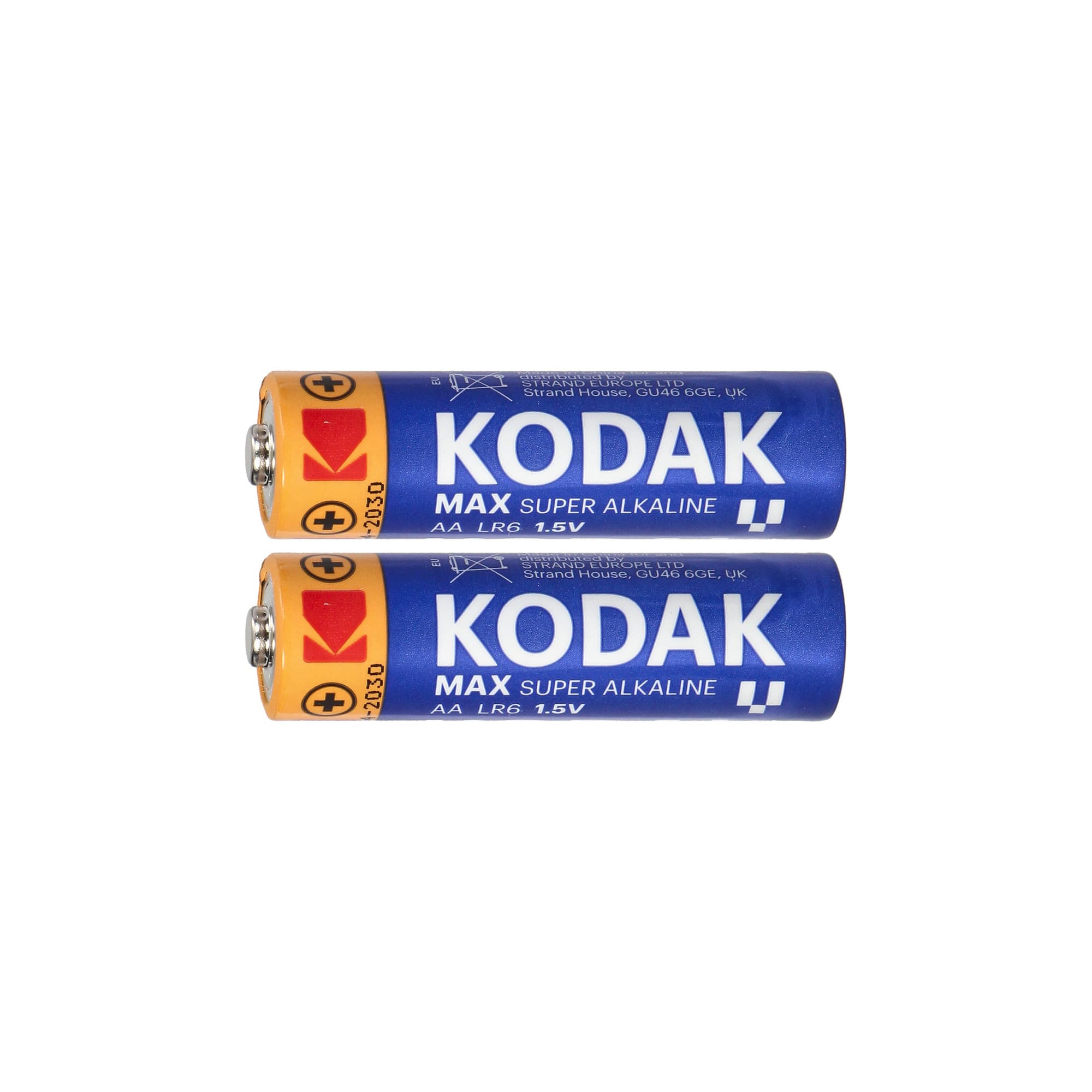 Kodak MAX Alkaline AA LR6 batteries, 2 pcs.