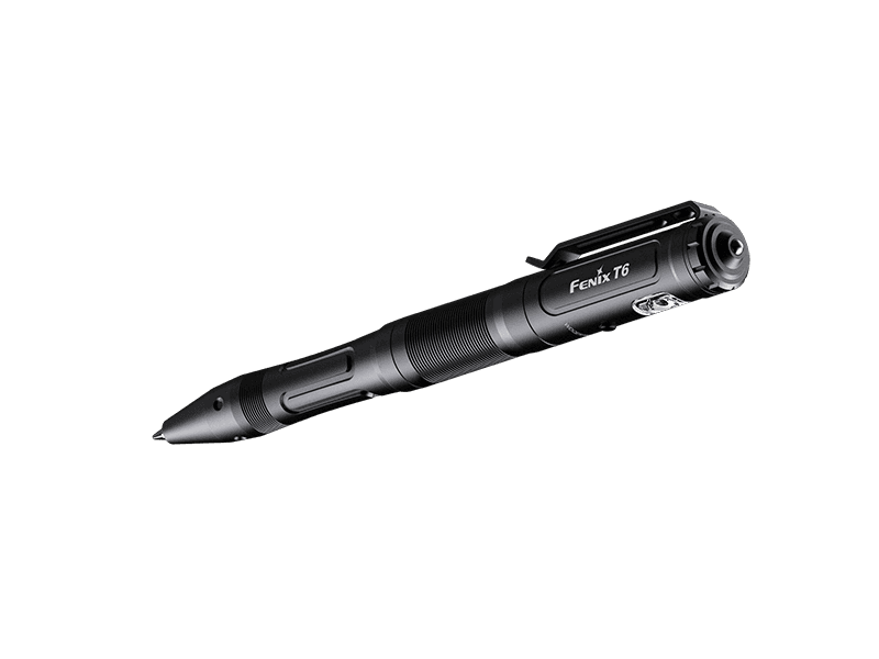 Taktické pero Fenix T6 s LED svetlom, čierne (Fenix)