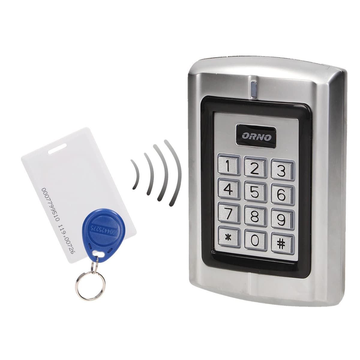 Kódová klávesnica s RFID pre 125kHz, IP44 OR-ZS-802 (ORNO)