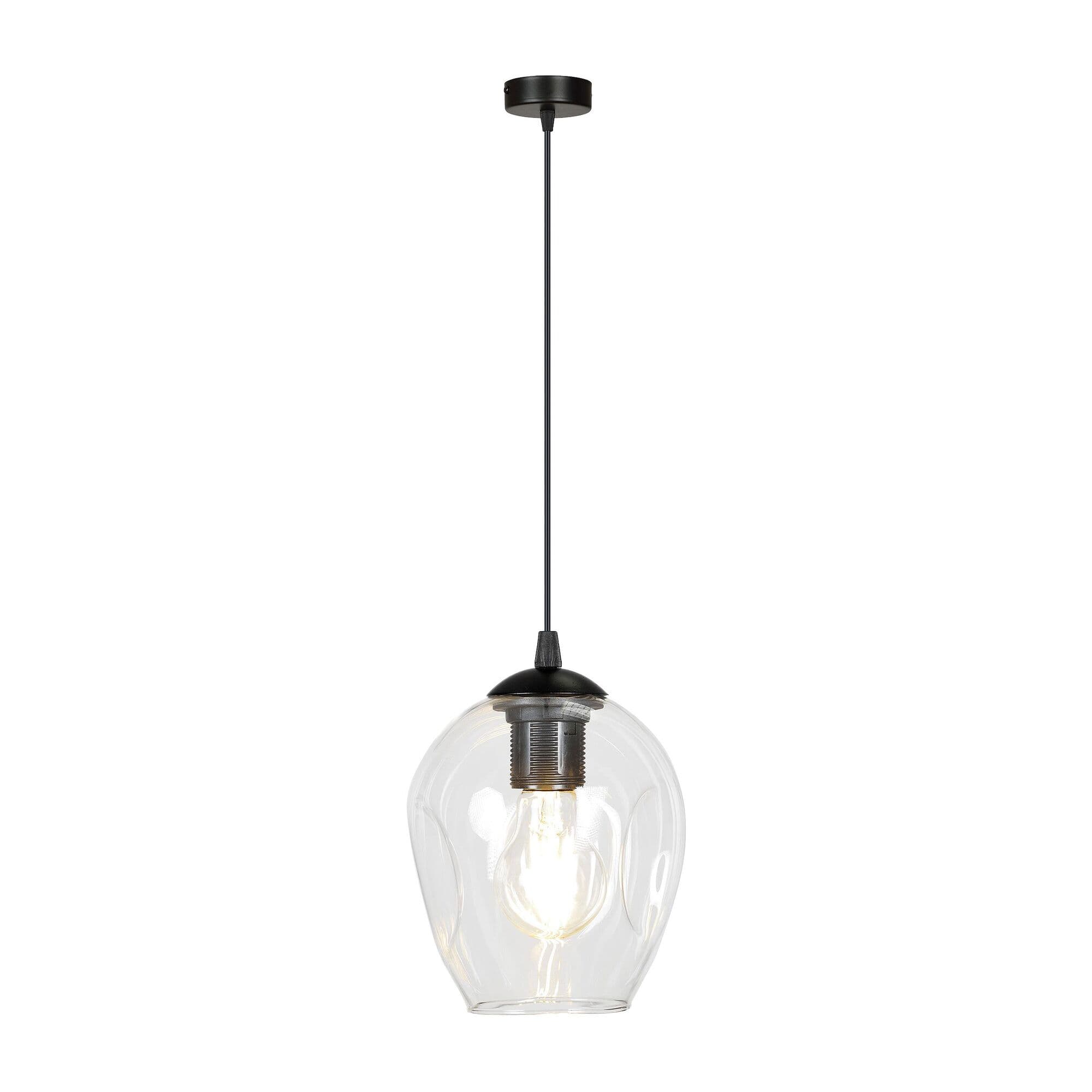 Závesné svietidlo IRIS, AD-LD-6326B-TRE27SP, 60W, E27, Čierna-Číra (ORNO)