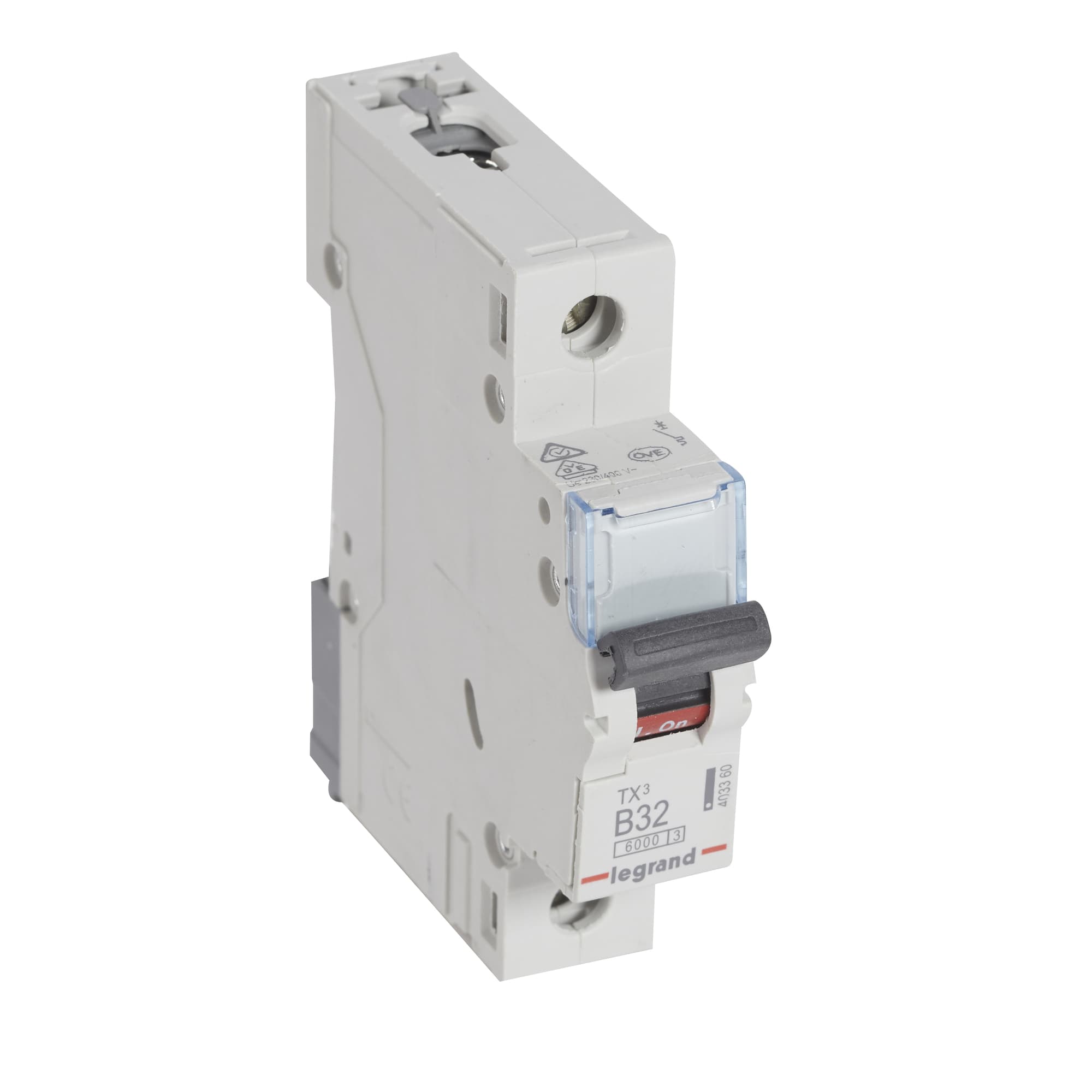 Istič 1-pólový B/32A 6kA Rada:TX3 (Legrand)