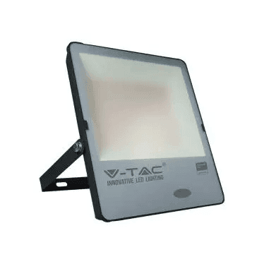 Reflektor LED so súmrakovým senzorom PRO HL 200W, 6500K, 20000lm, čierny VT-272 (V-TAC)