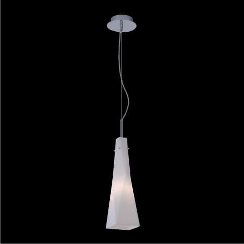 Svietidlo CASSABLANCA/MD1210-1W/1xE14/60Wmat.: chrómE/OPAL GLASS (LUXERA)