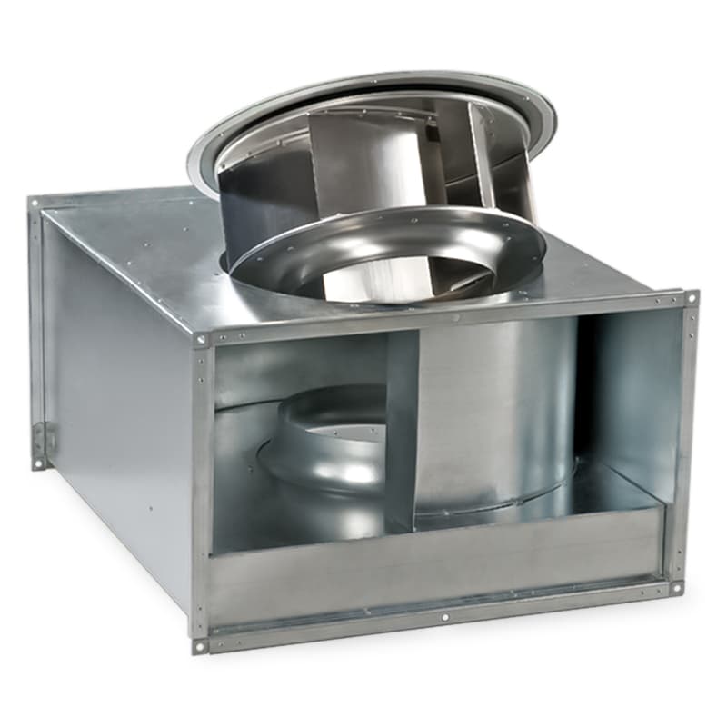 Kovový ventilátor do hranatého potrubia, EC motor, 700 x 400 mm, 400 V, 6300 m3/h, 1700 W
