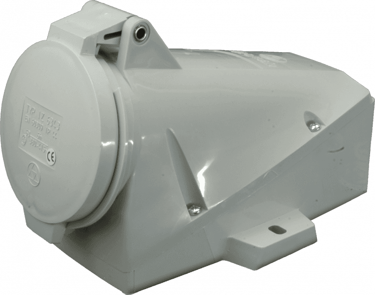 Zásuvka nástenná 63A/400V/4P IP44 - IZ 6343 (SEZ DK)