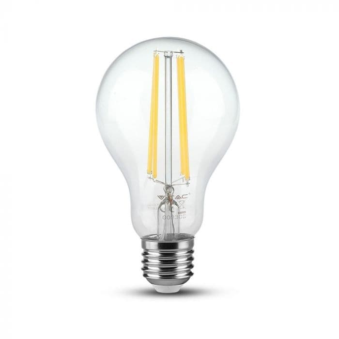 Žiarovka LED Filament E27 12W, 6500K, 1521lm, A70 VT-2133 (V-TAC)