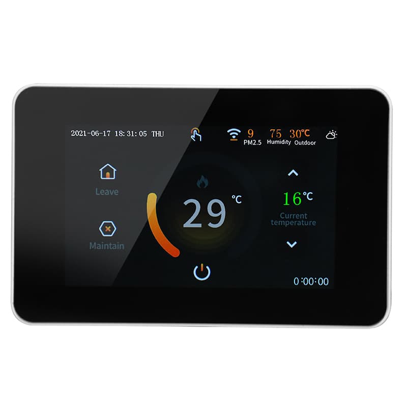 Termostat ME80WIFI SMART digitálny pre kotol aj podlah. Kúrenie 3A/16A WiFi (ETEK)