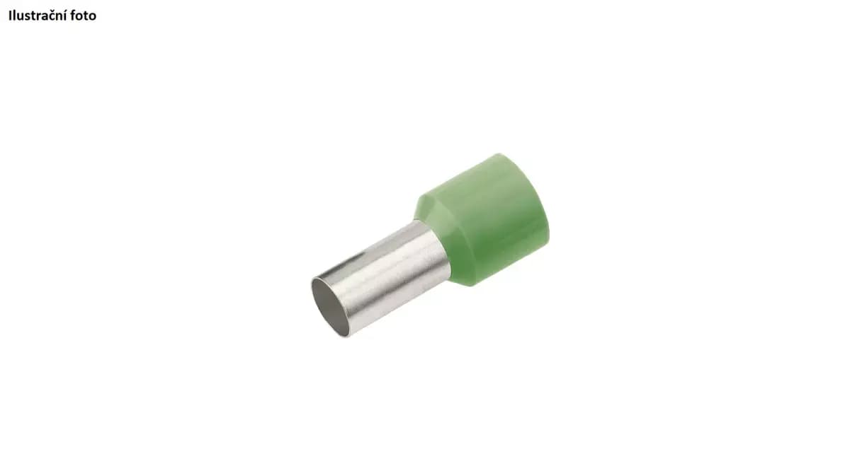 Izolovaná dutinka Cu 50/25 mm, olivová (50 ks) (Cimco)
