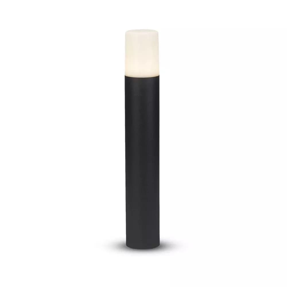 Záhradné stĺpikové svietidlo okrúhle GU10 50cm, IP54, čierne VT-7617 (V-TAC)