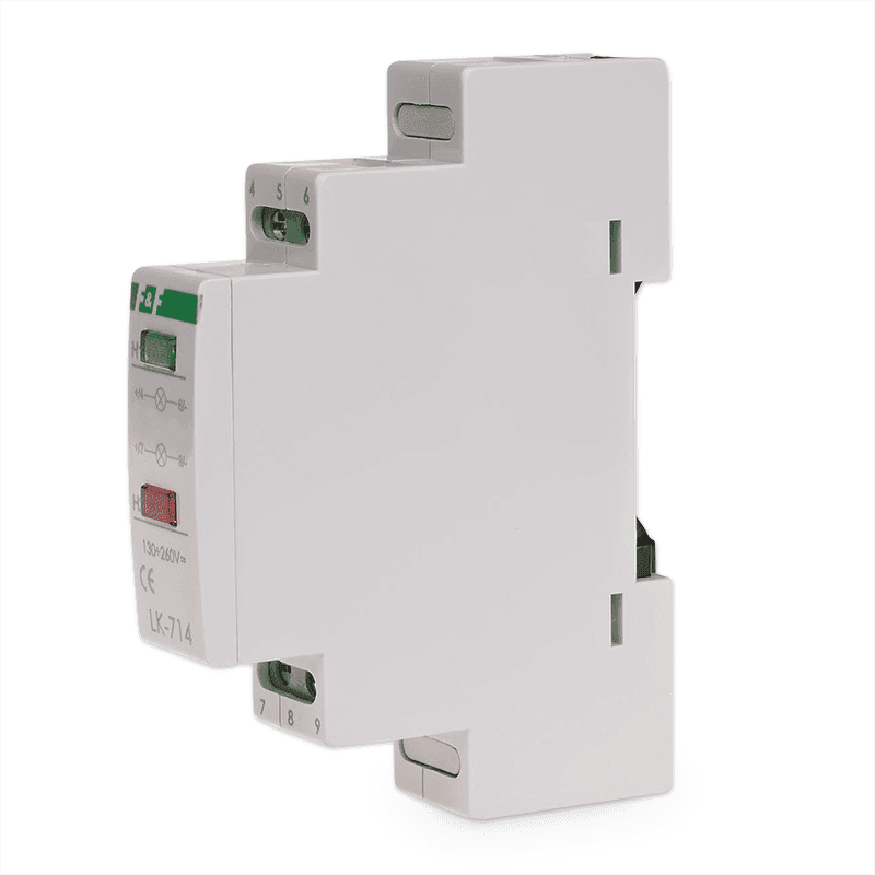 Signálka, 1x zelená + 1x červená LED, 130-260V