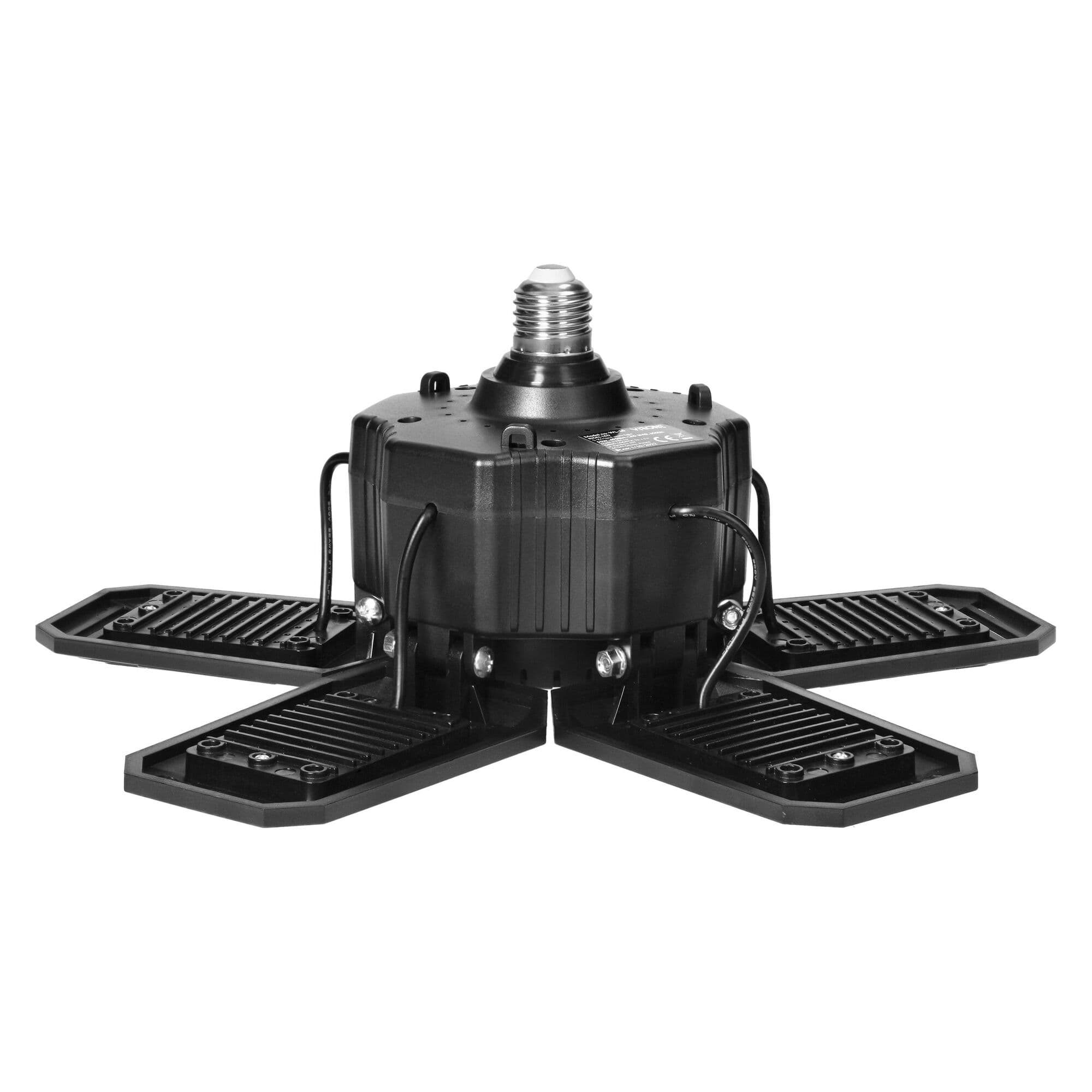 Dielenské svietidlo/žiarovka RIGEL LED 5-krídlové, skladacie , E27 55W, 6500K, 4950lm