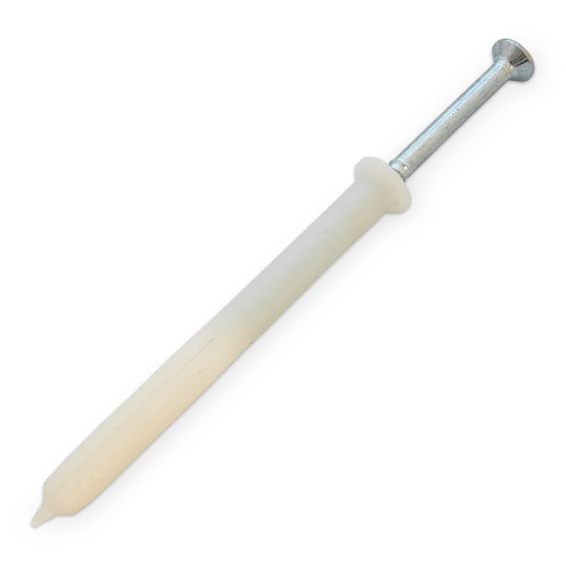 Natĺkacia hmoždina do pevných materiálov s tenkým límcom, o6x80mm