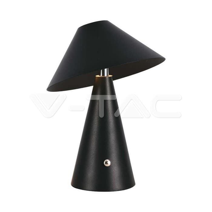Stolné LED svietidlo 1800mAH CCT Batéria 180*240 Čierna VT-1051 (V-TAC)