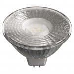 LED žiarovka Classic MR16 biela/ GU10 / 5,8 W (75 W) / 565 lm / Studená biela(EMOS)