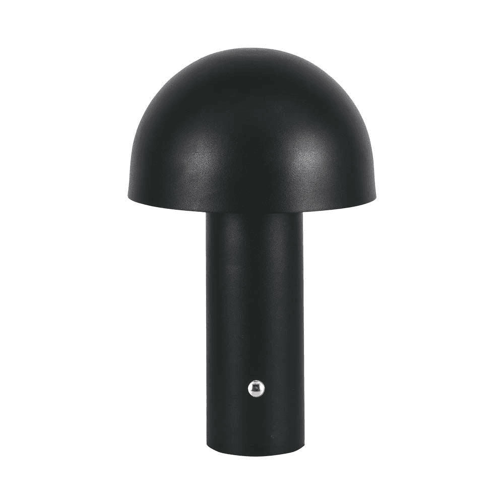 LED stolová lampa 1800mAH Batéria 150*250 3V1 Čierna VT-1047 (V-TAC)