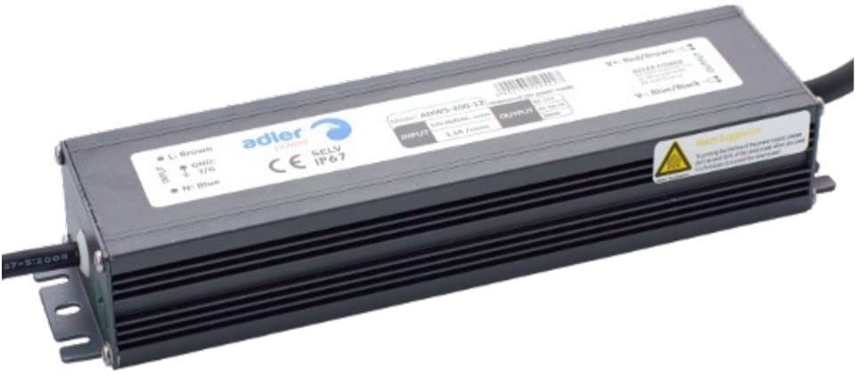 DRIVER 200W/M IP67 (ADWS-200-12) - LED driver kovový