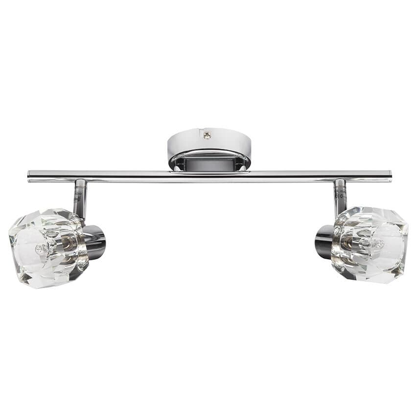 Svietidlo G9 2x40W, IP20, chróm, BO-2, 365x143x70, GLASO EL-2I (Kanlux)